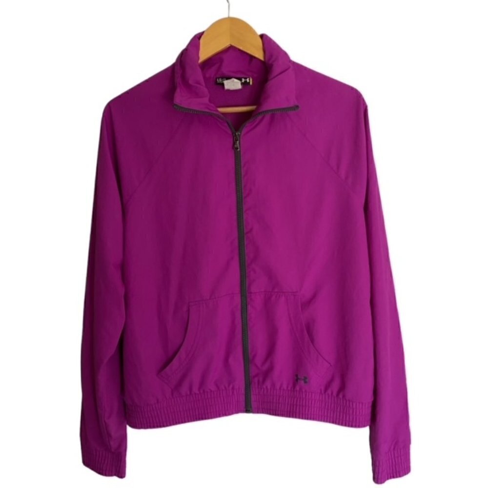 Under Armour Fuchsia Lightweight Jacket Large